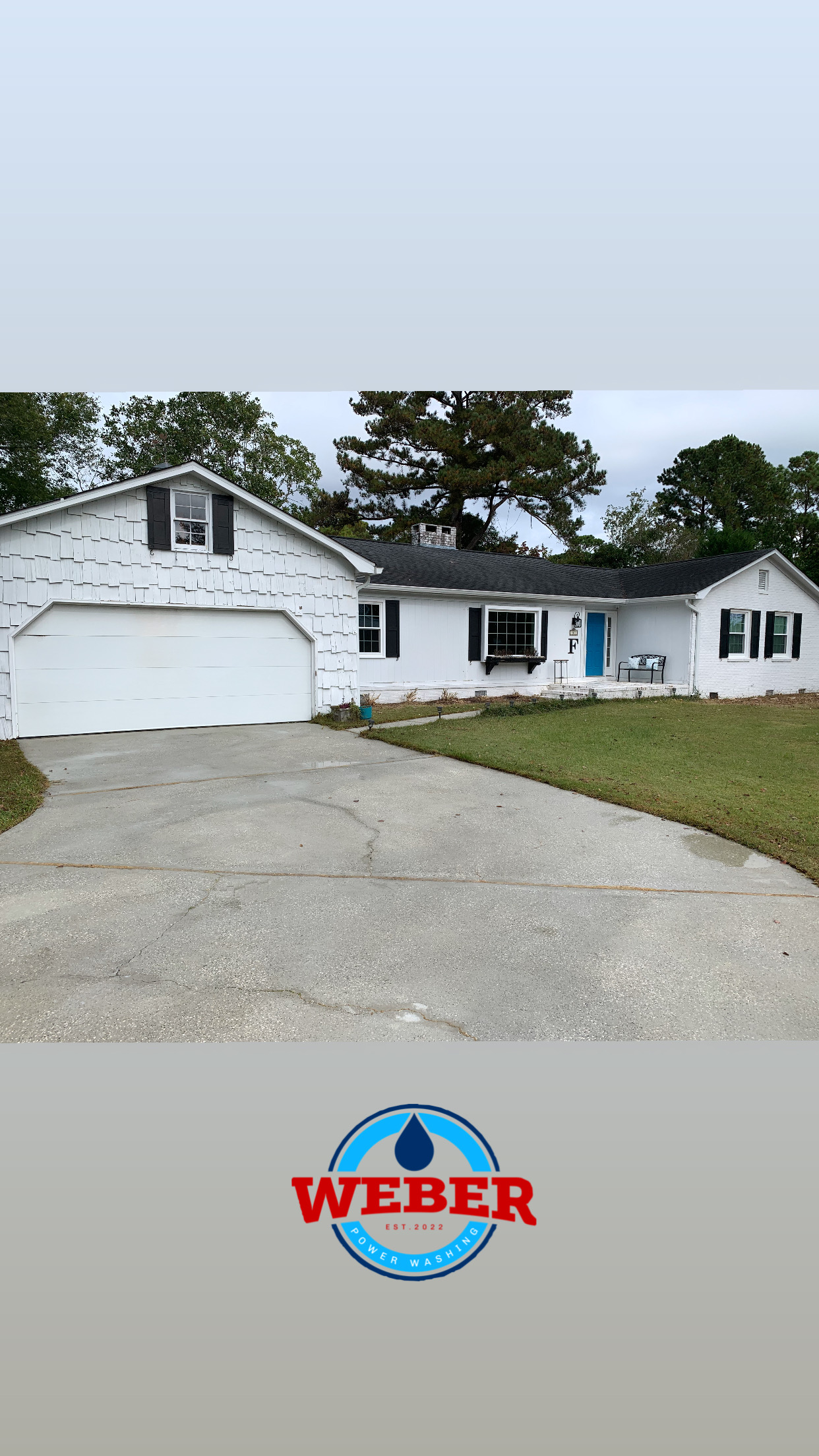 House Washing & Driveway Cleaning in the Beautiful Neighborhood of Lansdowne